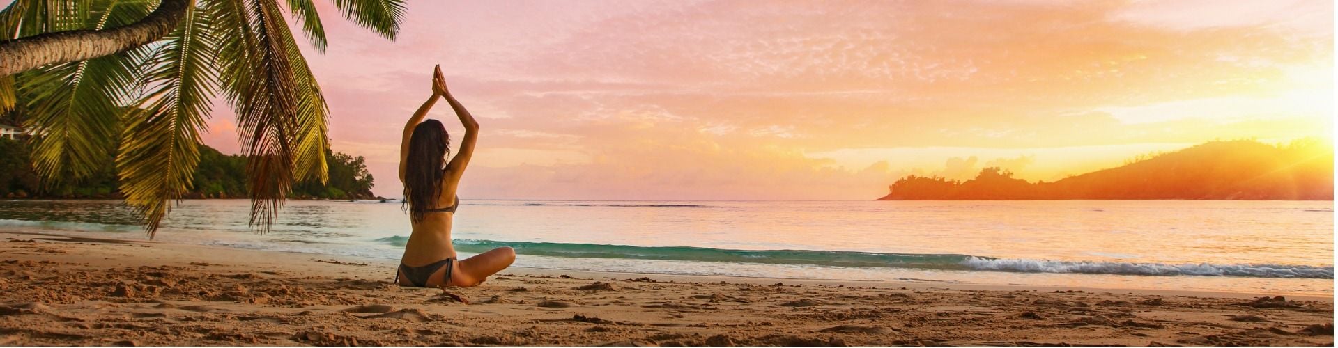 Yoga am Strand