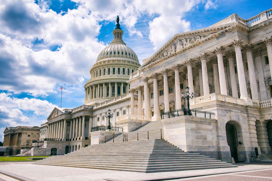 Das Capitol in Washington D.C, USA