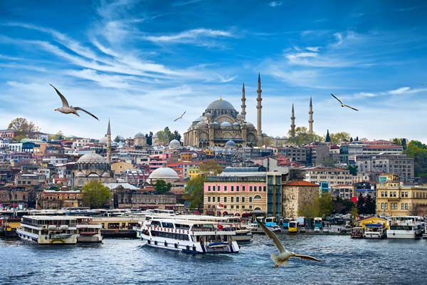 Der Hafen von Istanbul